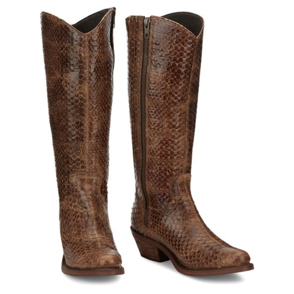 Justin Reba McAlester tall Viper western boots